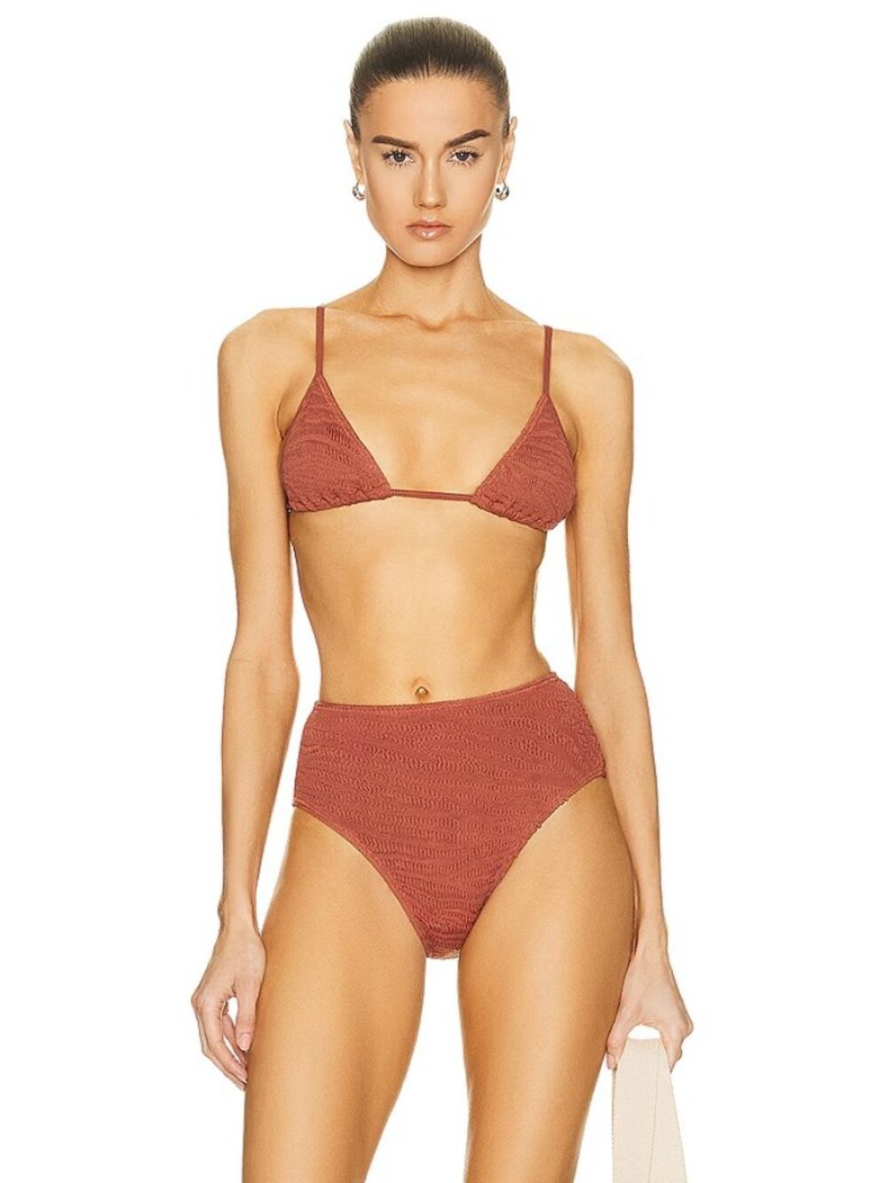 Bond-Eye Palmer High Waist Bikini Brief One Size NWOT
